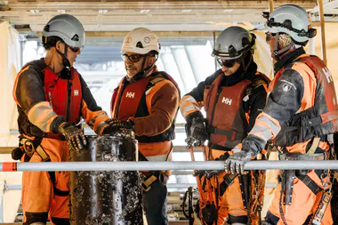 Mantenimiento de equipos en planta minera
